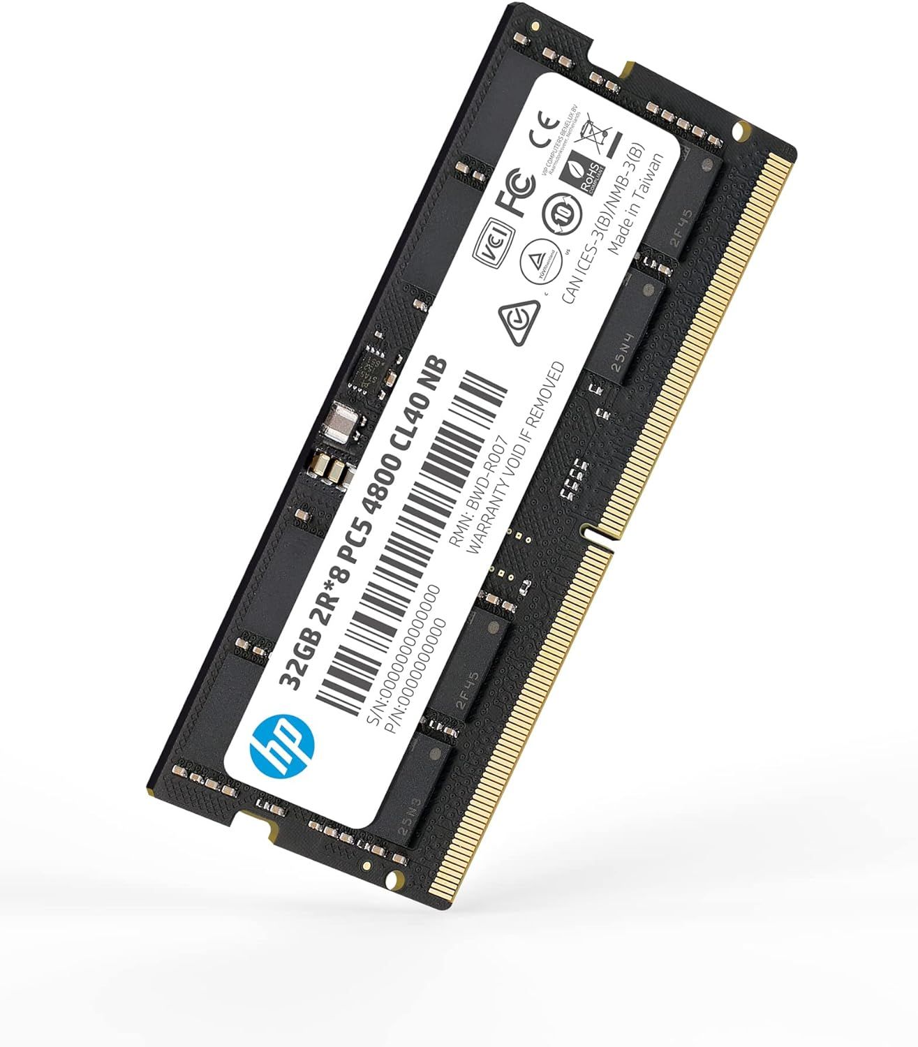 HP X1 32GB 4800 MHz DDR5 Notebook Ram (6H311AA)
