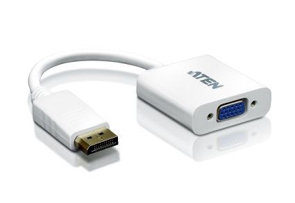 ATEN-VC925 20cm DP ERKEK<=>VGA HDB15 DİŞİ ÇEVİRİCİ