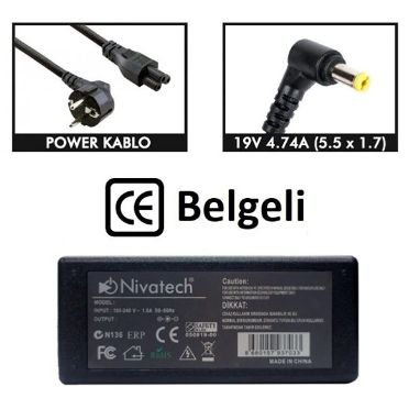 Nivatech BC961 19V 3,42A (5,5*2,5mm)STANDART