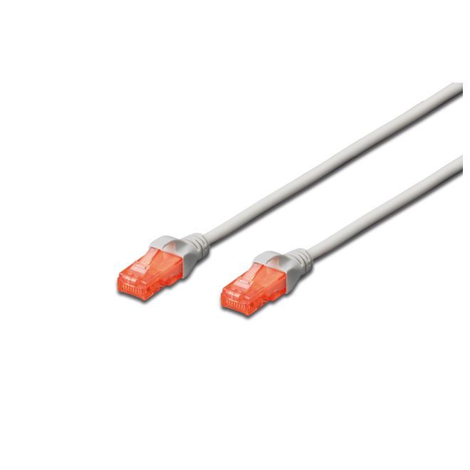 Beek  BC-U6010 1m Cat 6 AWG 26 gri LSZH patch kabl