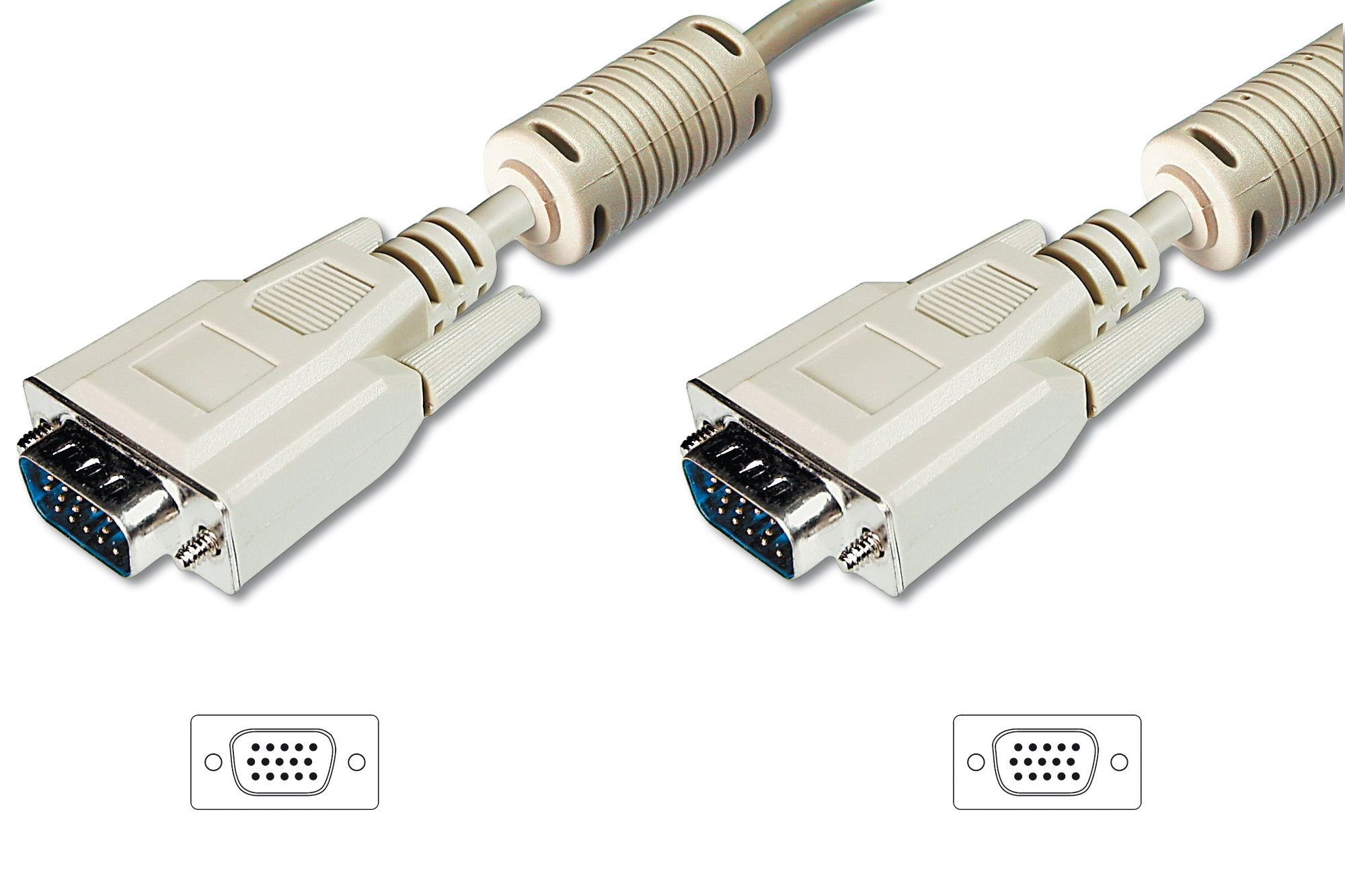 Beek BC-DSP-VG-MM-018-1 1.8m VGA 15E/15E feritli b