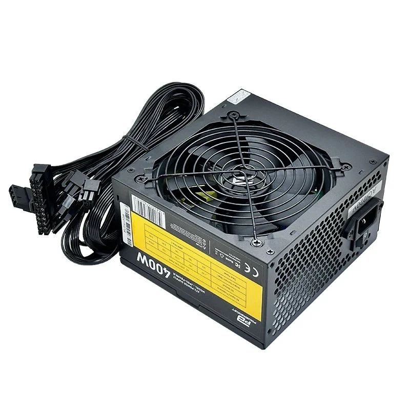 Powerboost 400W P.Supply,12cm Siyah Fan,Kutulu