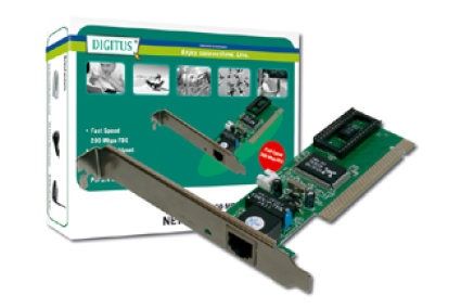 DIGITUS DN-1001J ETHERNET 10/100 Mbps PCI