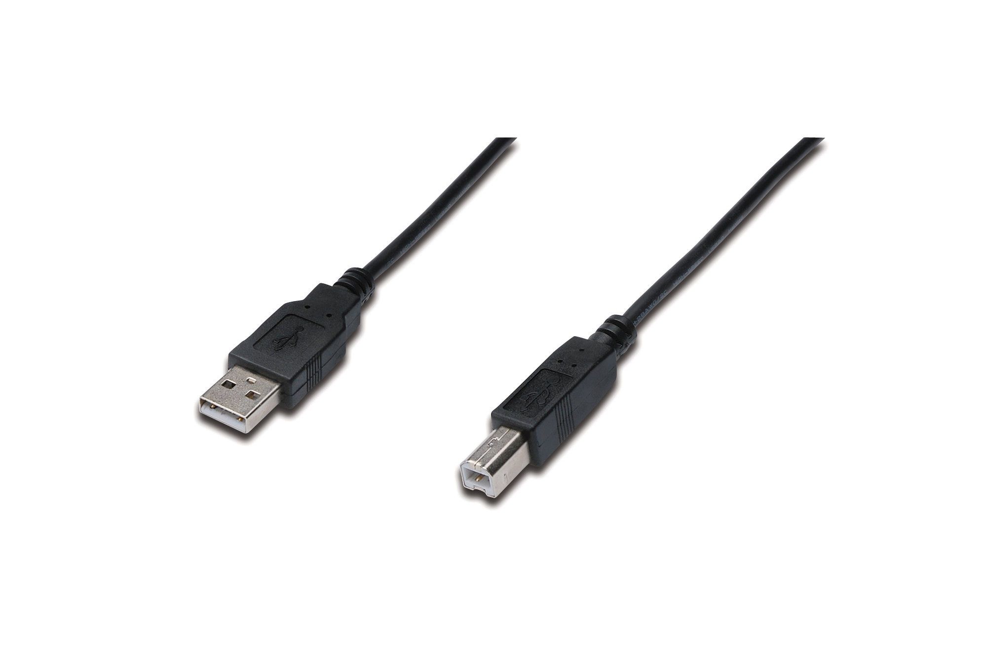 Digitus  AK-300102-030-S 3.m USB2.0 A(E)/B(E) siya