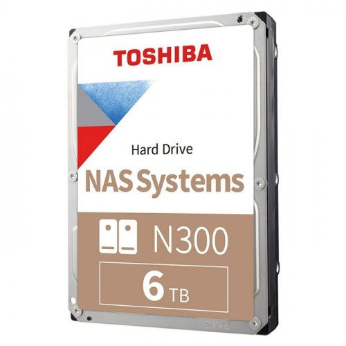 TOSHIBA N300 SERİSİ NAS DİSKİ 6TB (128MB)