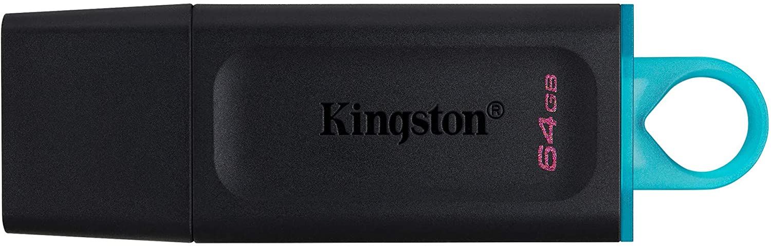 KINGSTON 64 GB USB3,2 BELLEK DTX/64GB SİYAH-MAVİ