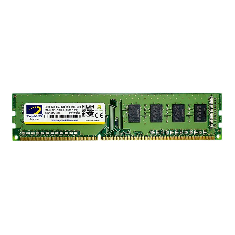 TWINMOS 4 GB DDR3 1600MHZ PC RAM 1,35V PC