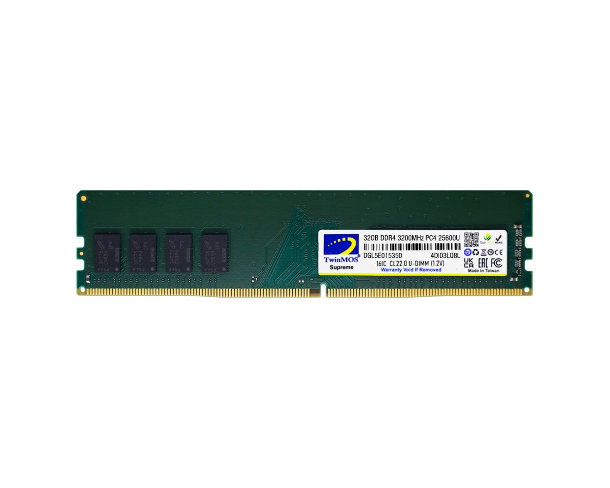 TWINMOS 32 GB DDR4 3200MHZ PC RAM