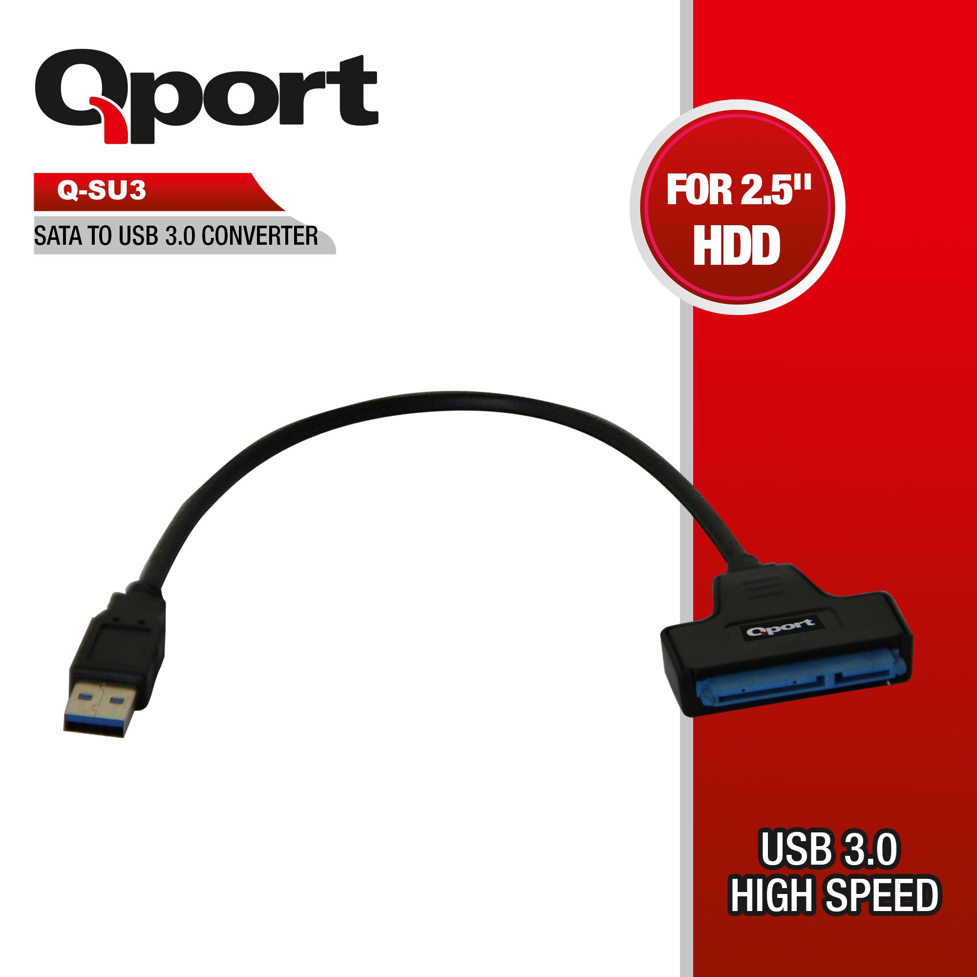 Qport Q-SU3  Sata=> USB3.0 çevirici