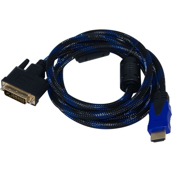 Qport Q-HDV  1,5m DVI(24+1)=>HDMI çevirici kablo