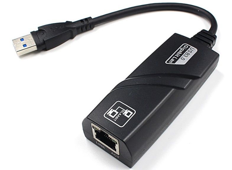 Qport Q-UGB1 USB3.0=>RJ45 Gigabit ethernet çeviric