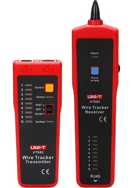UNIT UT682 Kablo Bulucu ve Test Cihazı